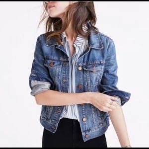 Madewell jean jacket